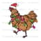 Chicken Christmas Light, Animal Christmas png, Merry Christmas png.jpg