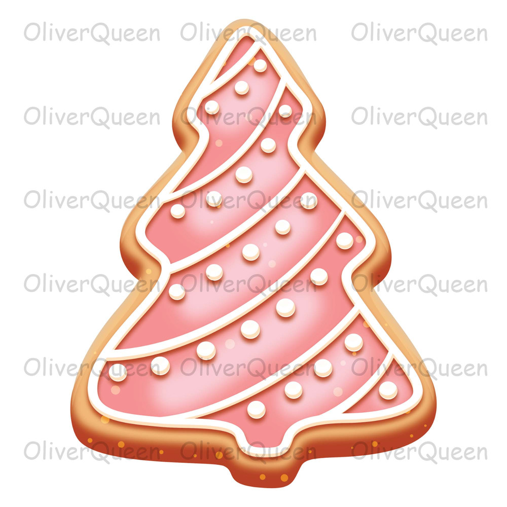 Christmas Tree Gingerbread, Clipart Gingerbread png, Merry Christmas png.jpg