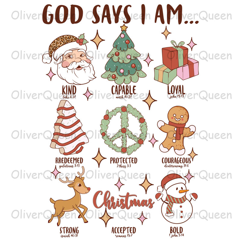 God Say I'M, Christmas Kid png, Merry Christmas png.jpg