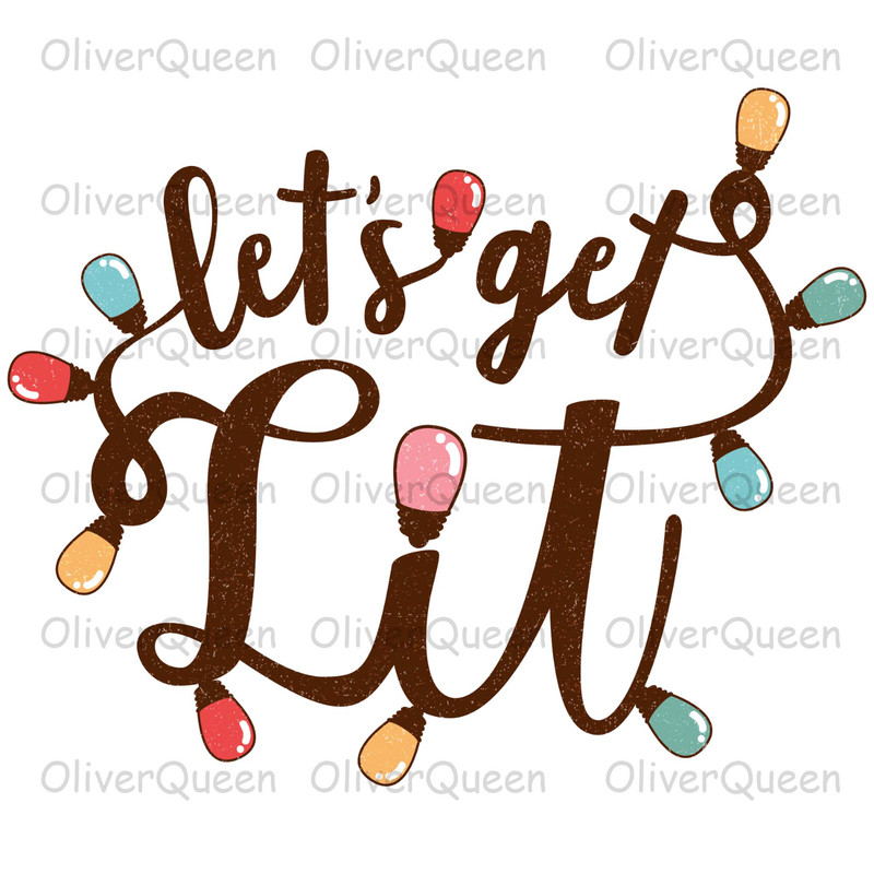 Let'S Get Lit, Christmas png, Christmas weed.jpg