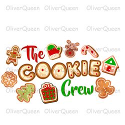the cookie crew, christmas png, gingerbread merry christmas
