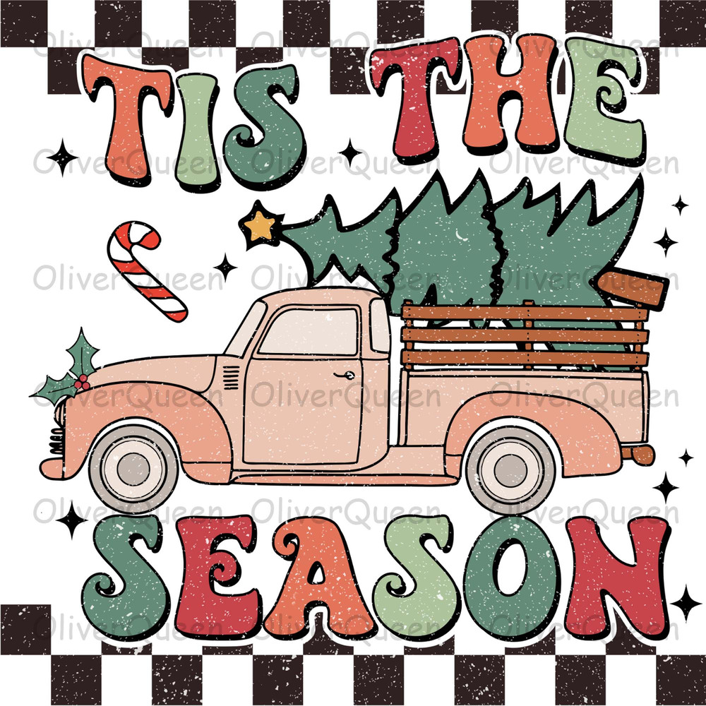 Tis The Season, Retro Christmas Sublimation png, Merry Christmas png.jpg