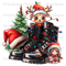 Christmas Army Boots Clipart, Christmas PNG, Christmas PNG Sublimation.jpg