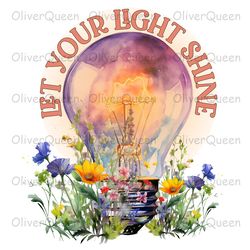 let your light shine, christmas png, christmas png sublimation