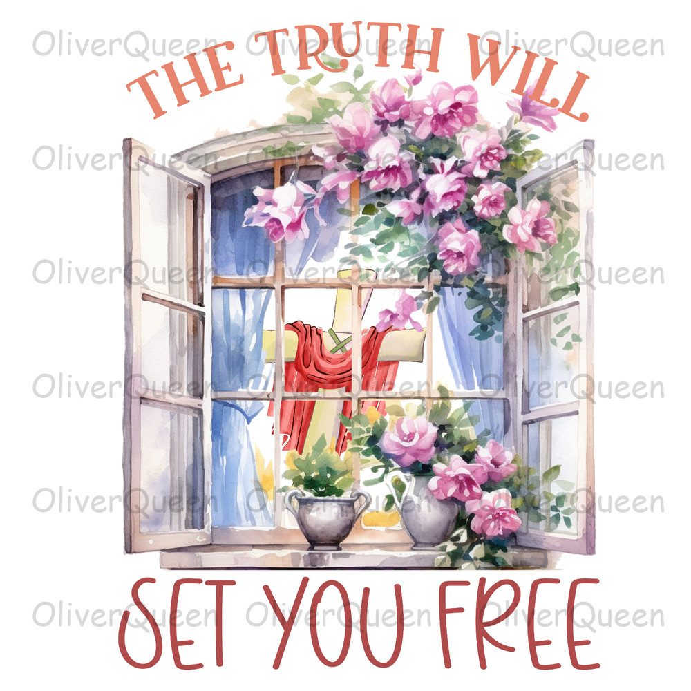 The Truth Will Set You Free, Christmas PNG, Christmas PNG Sublimation.jpg