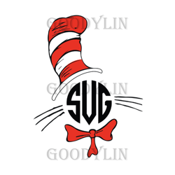 dr seuss cat in the hat svg, dr seuss svg, cat in the hat svg, dr seuss gifts, dr seuss shirt, thing 1 thing 2 svg