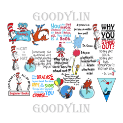 dr seuss bundle svg, dr seuss svg, seuss bundle svg, cat in the hat svg, dr seuss gifts, dr seuss shirt