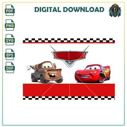 pixar cars mcqueen's racing adventure mater, picture frame, pixar png, smokey's expedition, vector clipart