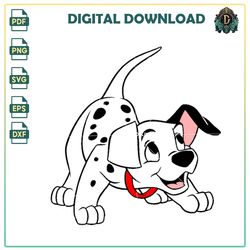 unleash the magic of disney's 101 dalmatians characters pongo, perdita, roger, anita, and more in png