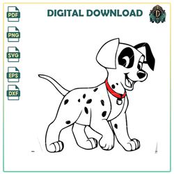 witness the heroism of disney's 101 dalmatians characters pongo, perdita, roger, anita, and more in stunning png