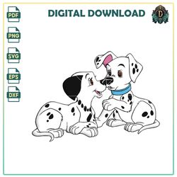 witness the heroic acts of disney's 101 dalmatians characters pongo, perdita, roger, anita, and more in png format