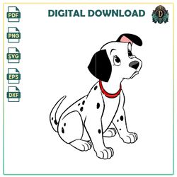 embark on an epic quest with disney's 101 dalmatians characters pongo, perdita, roger, anita, and more in png