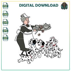 join the epic adventure of disney's 101 dalmatians characters pongo, perdita, roger, anita, and more in png format