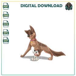 embark on an exciting journey with disney's 101 dalmatians characters pongo, perdita, roger, anita, and more in captiva