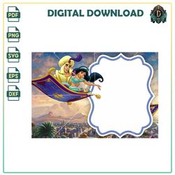 aladdin disney png vector explore agrabah adventure with jasmine, genie, jafar, abu, rajah, sultan, iago, magic carpet