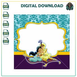 rajah aladdin png vector witness the majesty of rajah, jasmine's faithful companion, alongside aladdin, genie, jafar, a