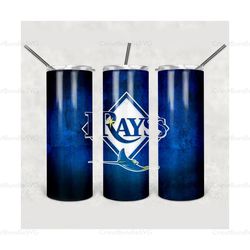 tampa bay rays tumbler, tampa bay rays wrap, tampa bay rays design, mlb tumbler png, sport tumbler, mlb wrap, mlb 20oz
