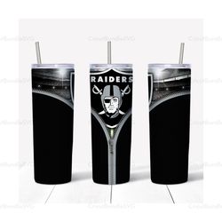 raiders tumbler, raiders wrap, raiders design, sport tumbler, zipper tumbler wrap