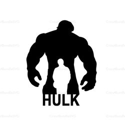 hulk svg, hulk silhouette, avengers logo svg, avengers design, movies svg, marvel avengers logo superhero png, silhouett