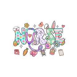 Nurse Easter Digital PNG File