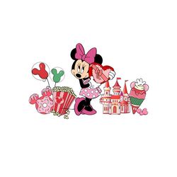 Disney Valentine Day Love Minnie PNG