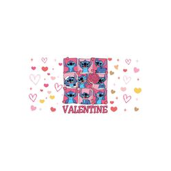 Valentine Day Love Stitch PNG