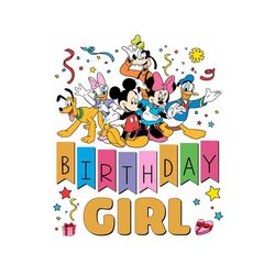 Mickey Mouse And Best Friend Funny Happy Birthday Svg