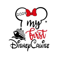 My First Disney Cruise Minnie Mouse 2024 SVG