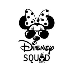 Minnie Disney Kingdom Squad 2024 SVG