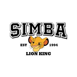 The Lion King Simba Est 1994 PNG
