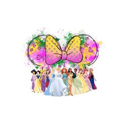 Minnie Bow Disney Princesses PNG