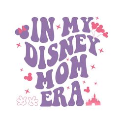 In My Disney Mom Era Minnie Balloon SVG