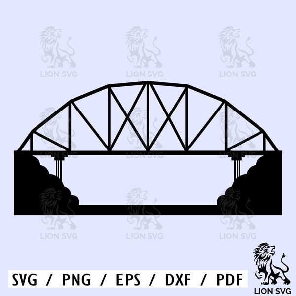 Bridge Railing Svg Bridge 5 SVG, Bridge SVG, Bridge Clipart, Bridge Files for C - Inspire ...