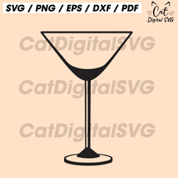 martini glass 2 svg, martini svg, cocktail svg, alcohol svg, martini clipart, files for cricut, cut files for silhouette