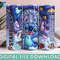 Inflated Stitch Tumbler Design Png 3D Stitch Tumbler Wraps 20oz Skinny Sublimation Digital Downloads 3D Puffy Stitch 0