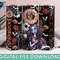 Jack Skellington 20 Oz Skinny Tumbler Wrap Png Halloween Movie Tumbler Wrap Png Nightmare Before Christmas Tumbler 0