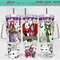 Movies Characters 40oz Tumbler Wrap Png Halloween Characters 2 Pieces 40 Oz Tumbler Png Horror 40oz Tumbler Wrap 0