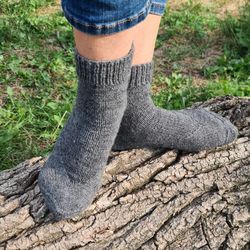 Luxury women's hand knitted socks