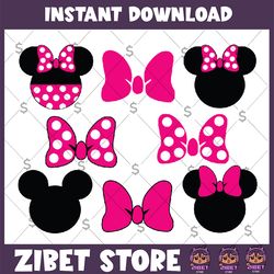 minnie mouse bundle svg,love mickey svg, disney svg, disney minnie mouse svg digital download