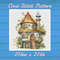 Cottage - Cross Stitch Pattern - PDF Counted House Village - Fabulous Fantastic Magical Little House in Garden - House in Flowers .jpg