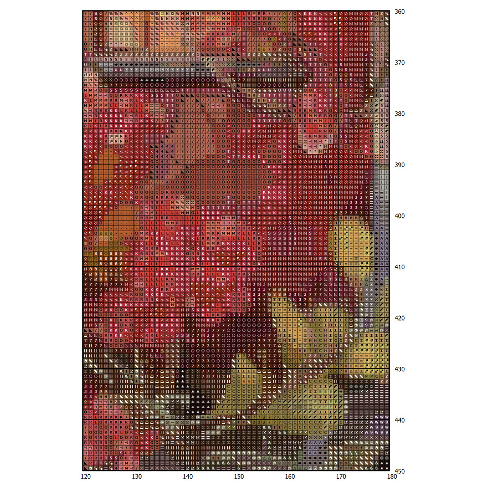 Cottage in Flowers - Cross Stitch Pattern - PDF Counted House Village - Fabulous Fantastic Magical House in Garden - 5 Sizes (2).png