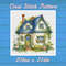 House Village Cross Stitch Pattern PDF Counted House in Garden - Fabulous Fantastic Magical Little Cottage House in Flowers.jpg
