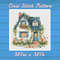House in Garden Cross Stitch Pattern PDF Counted House Village - Fabulous Fantastic Magical Little Cottage - House in Flowers.jpg