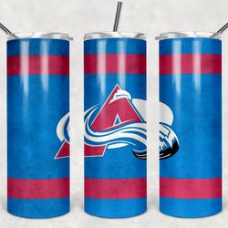 colorado avalanche tumbler png, nhl tumbler wrap png, hockey team 20oz tumbler wrap png, hockey tumbler wrap png