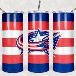 columbus blue jackets tumbler png, nhl tumbler wrap png, hockey team 20oz tumbler wrap png, hockey tumbler wrap png