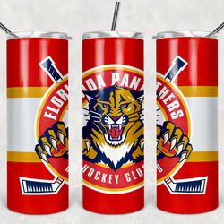 florida panthers tumbler png, nhl tumbler wrap png, hockey team 20oz tumbler wrap png, hockey tumbler wrap png