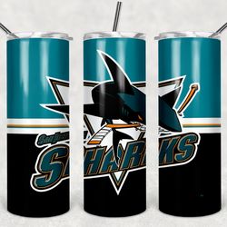 san jose sharks tumbler png, nhl tumbler wrap png, hockey team 20oz tumbler wrap png, hockey tumbler wrap png