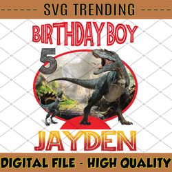 Dinosaurs Personalized Mame and Age Birthday Png, Dinosaur Custom Birthday Boy Png, Dinosaur Birthday Png, Digital Downl