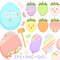 Easter Breakable Egg Candy Clipart SVG PNG EPS Images Easter Egg Chick Bunny Caramel Apple Chocol 0