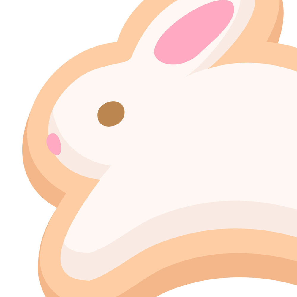 Easter Cookie Clipart SVG PNG EPS Images Easter Egg Chick Bunny Cookie Bakery Baking Rainbow Cros 4